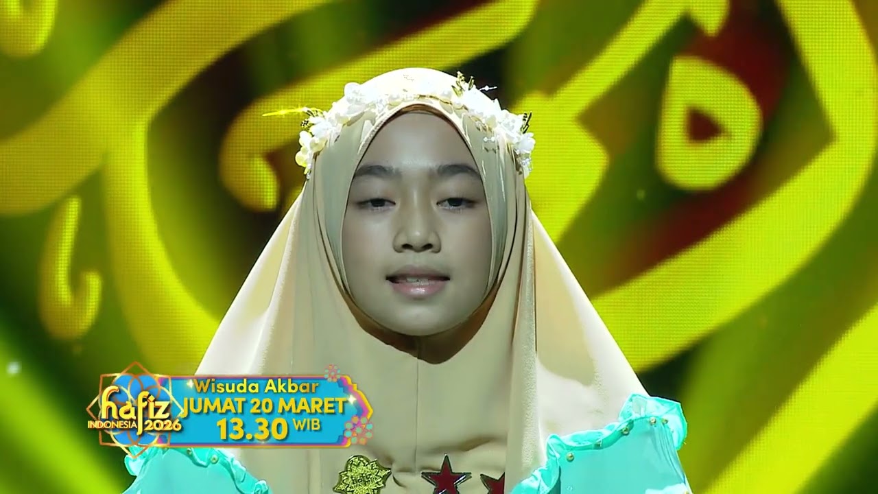 BESOK! 3 wisudawan terbaik #hafizindonesia2026 siap menampilkan yang terbaik saksikan 13.30 di RCTI