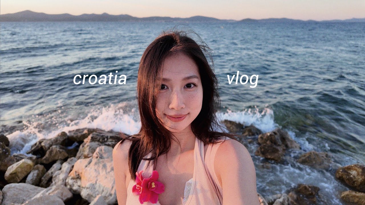 🐚 hoàng hôn rực rỡ bên bờ Địa Trung Hải | Croatia vlog