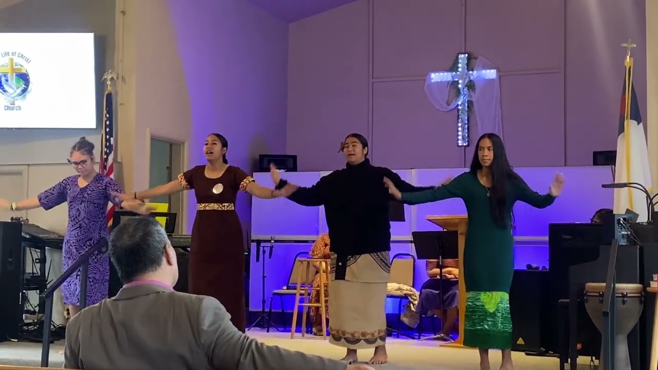 New Life of Christ Church Service/ Pouesi sisters Mau & Pesefaitaga 👏