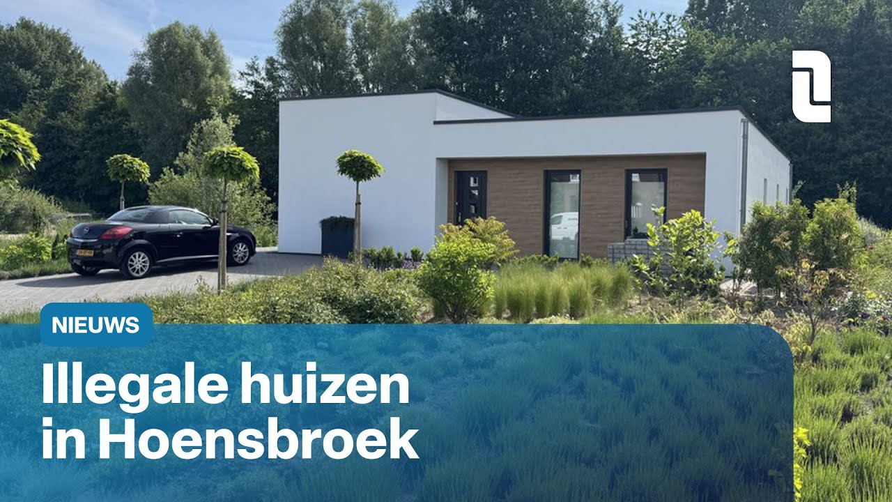 Bouwvergunning vernietigd, maar huizen staan er al | L1 Nieuws