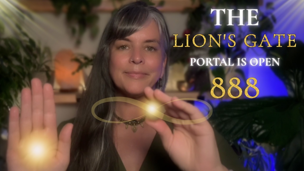 LION&rsquo;S GATE PORTAL REIKI ✨ Activate Abundance, Courage & Divine Expansion | 888 | ASMR