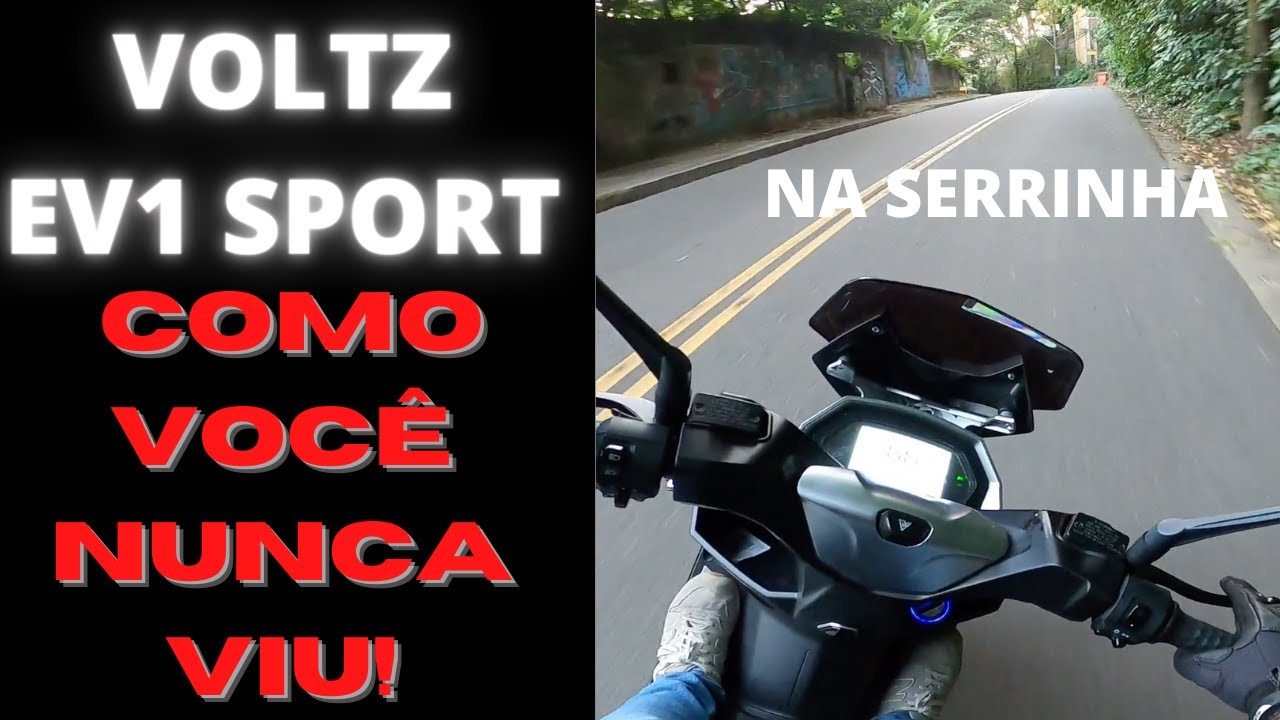 ✅ TESTE - ACELERAMOS A SCOOTER ELÉTRICA VOLTZ EV1 SPORT  2022 COMO VOCÊ NUNCA VIU! SERÁ QUE É BOA?