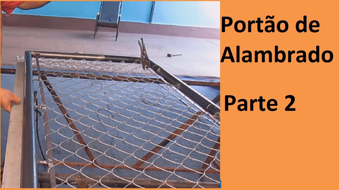 Portão de alambrado 1 90 X 0 95 parte 2
