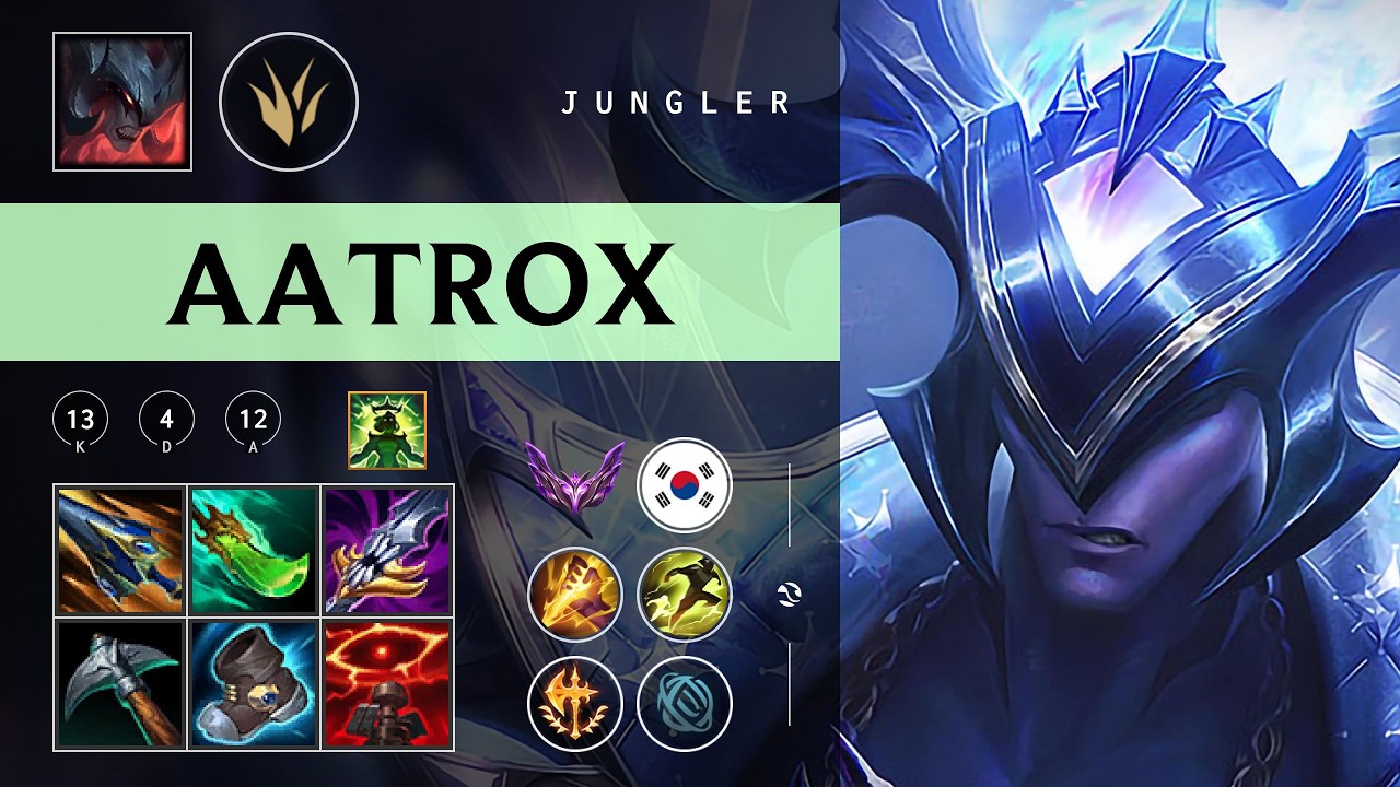 Aatrox Jungle vs Ambessa - KR Master Patch 26.04