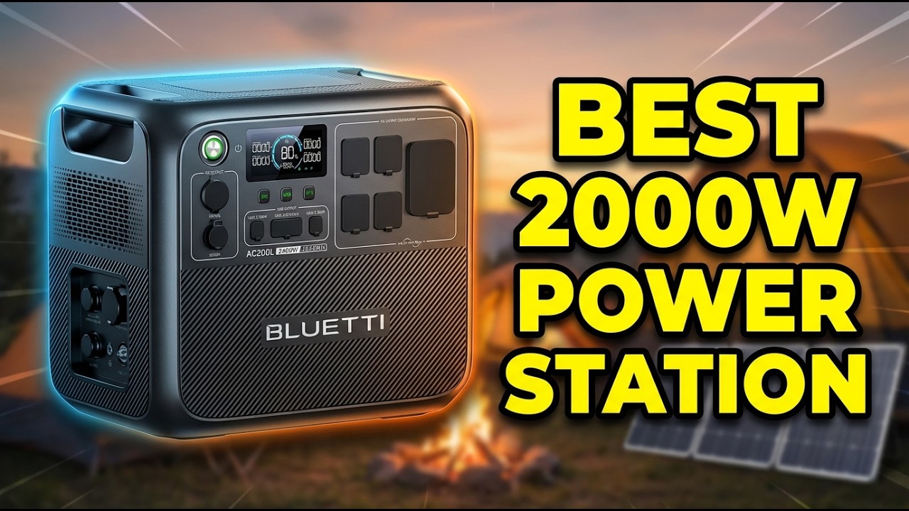 Best 2000W Portable Power Station 2026: Top 7 Picks for Emergencies & Off-Grid Power