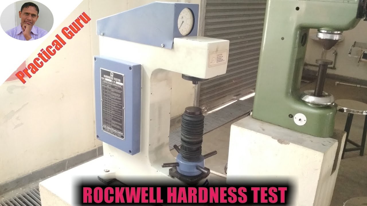 ROCKWELL HARDNESS TEST || HOW TO PERFORM ROCKWELL HARDNESS TEST || ROCKWELL HARDNESS MACHINE