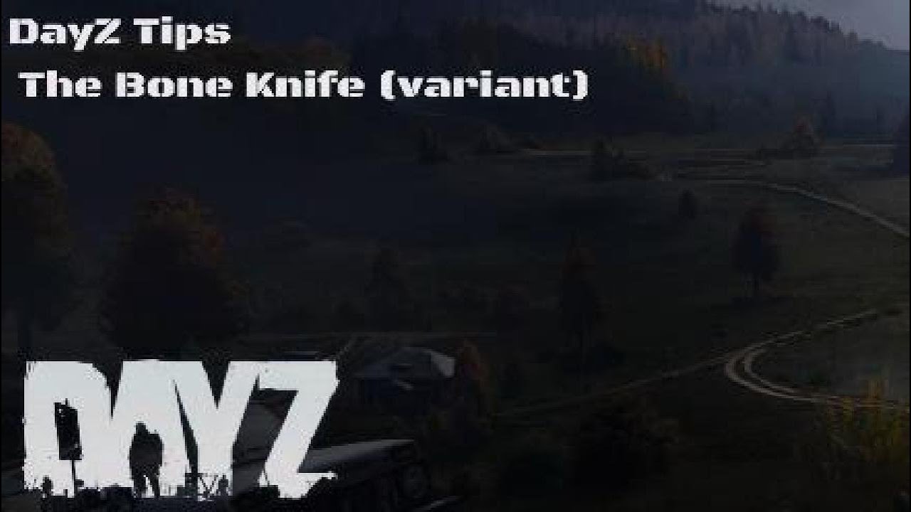 DayZ Tips - The Bone Knife (variant)