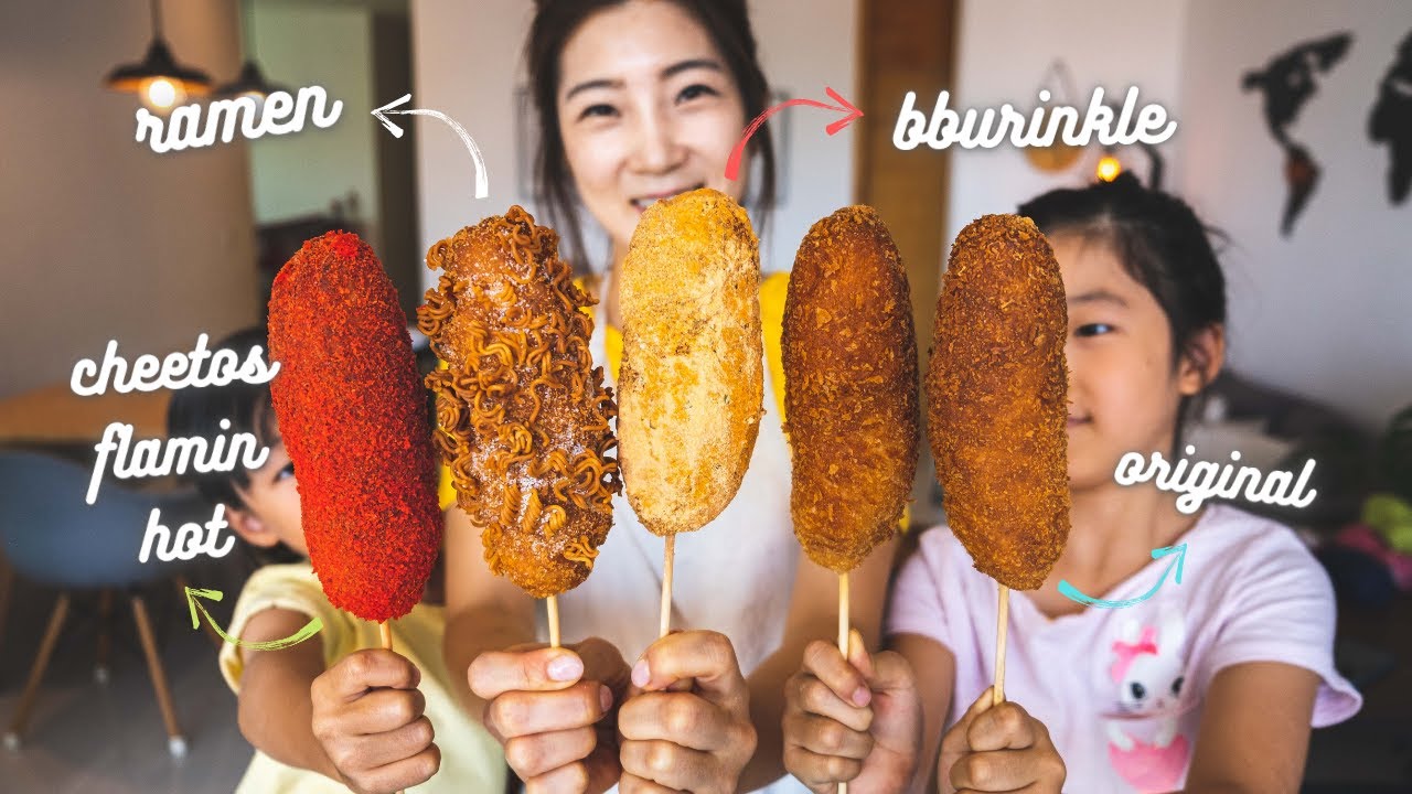 Banderilla Coreana Crujiente y ChiclosaㅣEste es la Mejor🤤