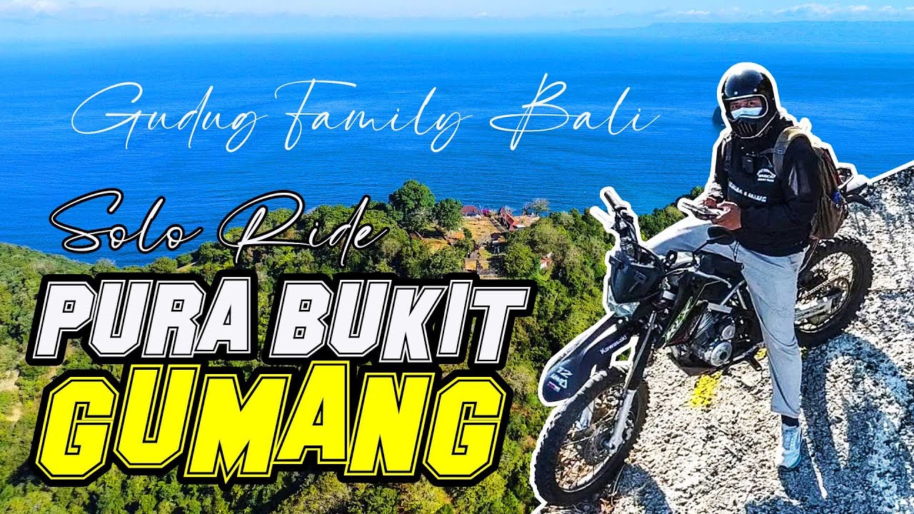 Solo Ride Puncak Bukit Pura Gumang Desa Bugbug Karangasem Bali | View Drone DJI Mini 2 SE