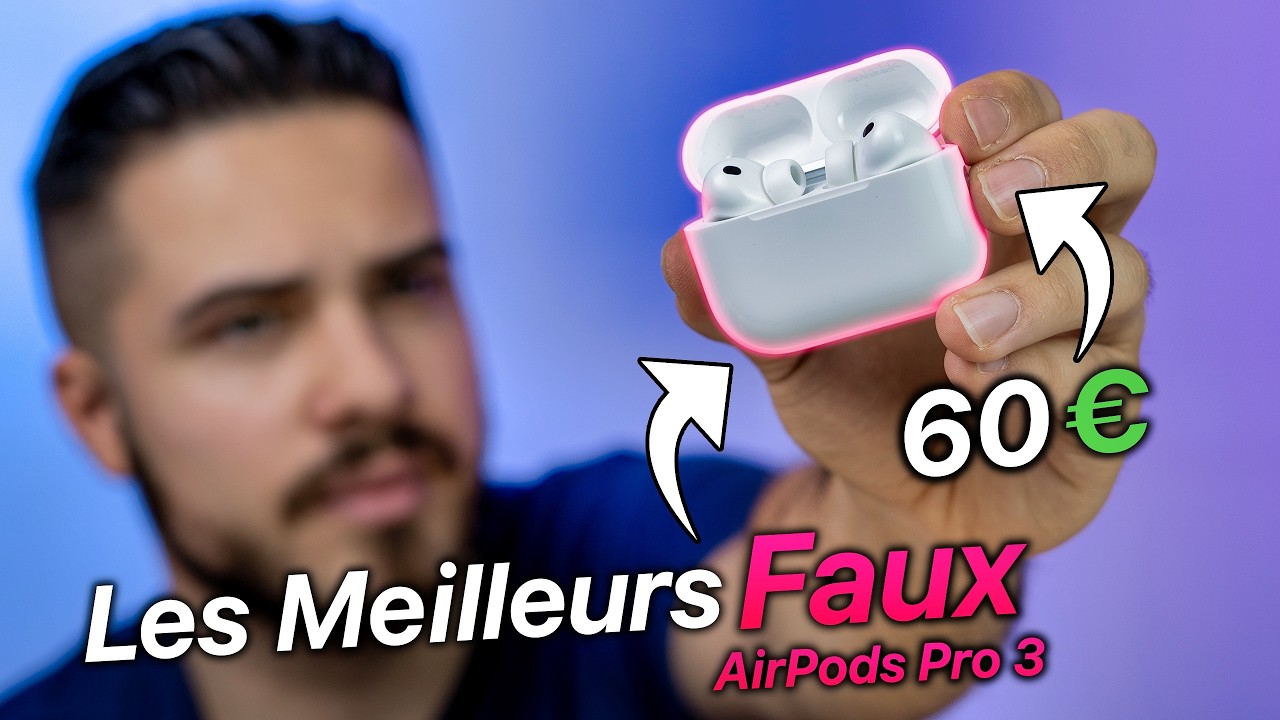 Les Meilleurs FAUX AirPods Pro 3 sont enfin la!! (Réduction de bruit)