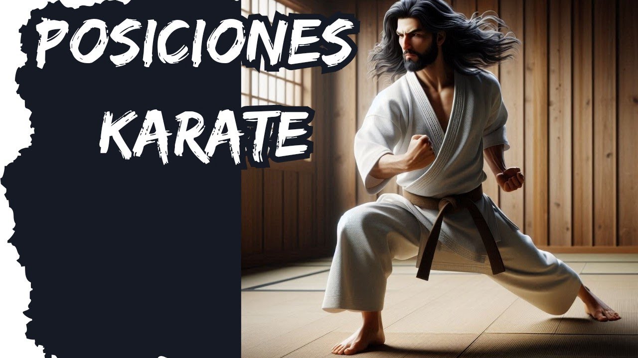 🥋 22 Nombres de POSICIONES DE KARATE do shotokan para niños en japones 🥋