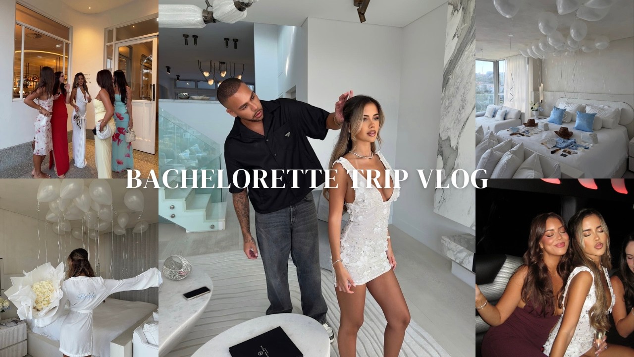 MY BACHELORETTE/HENS WEEKEND VLOG!