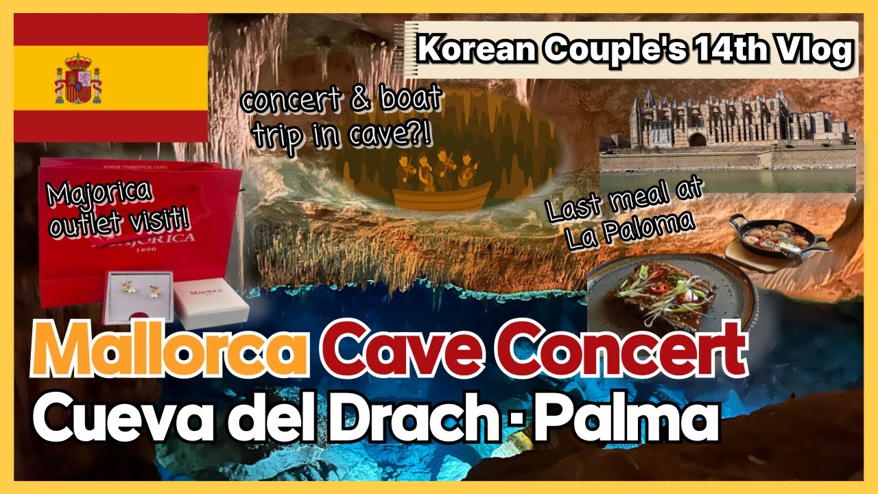 Mallorca Day 5 | Drach Caves(Cueva del Drach), Majorica Outlet, Palma City