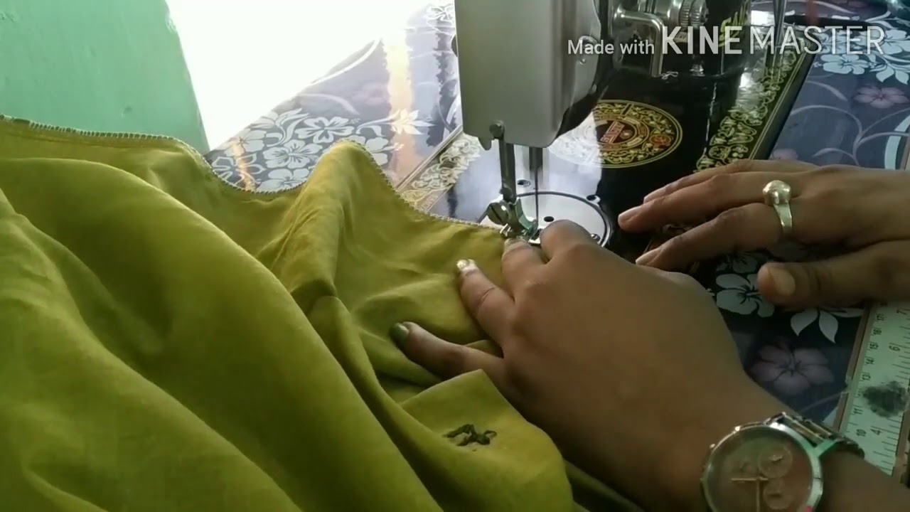 Overlock on zigzag machine