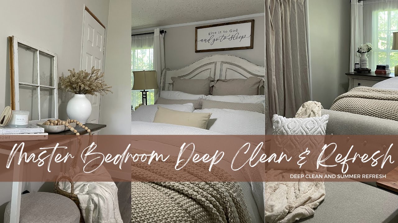 Bedroom Deep Clean & Refresh I 2023