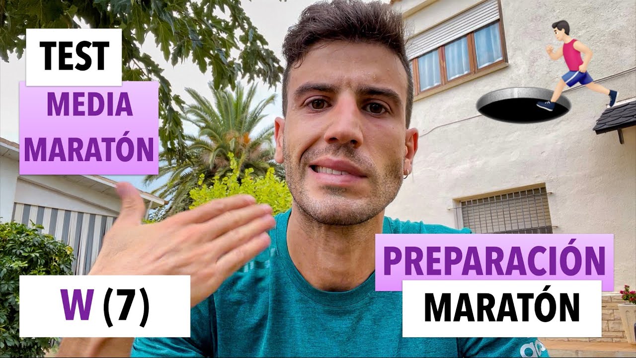 Test media marat&oacute;n VLOG (W7) ENTRENAMIENTO MARAT&Oacute;N sub 3 | Robert Arias