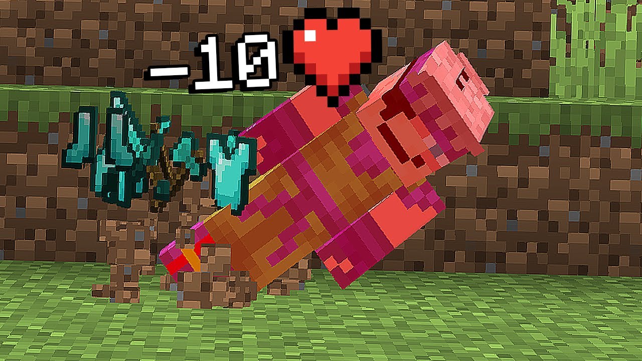 Minecraft but Fall Damage is Amplified...