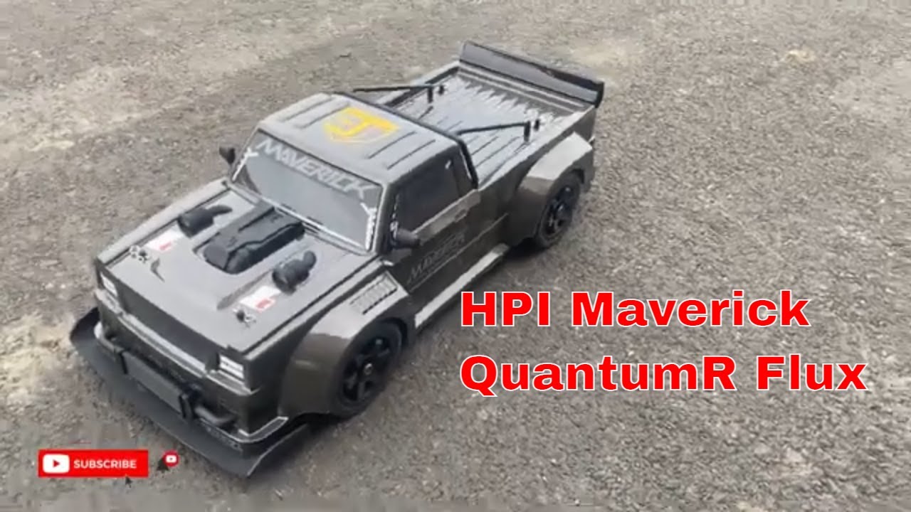 HPI Maverick Quantum R Flux Speed Pass and Drift Bashing