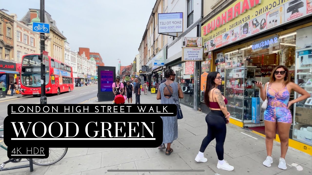 Stroll & Shop: Exploring Wood Green High Street's Urban Elegance🛍️Where Style Meets Every Step.