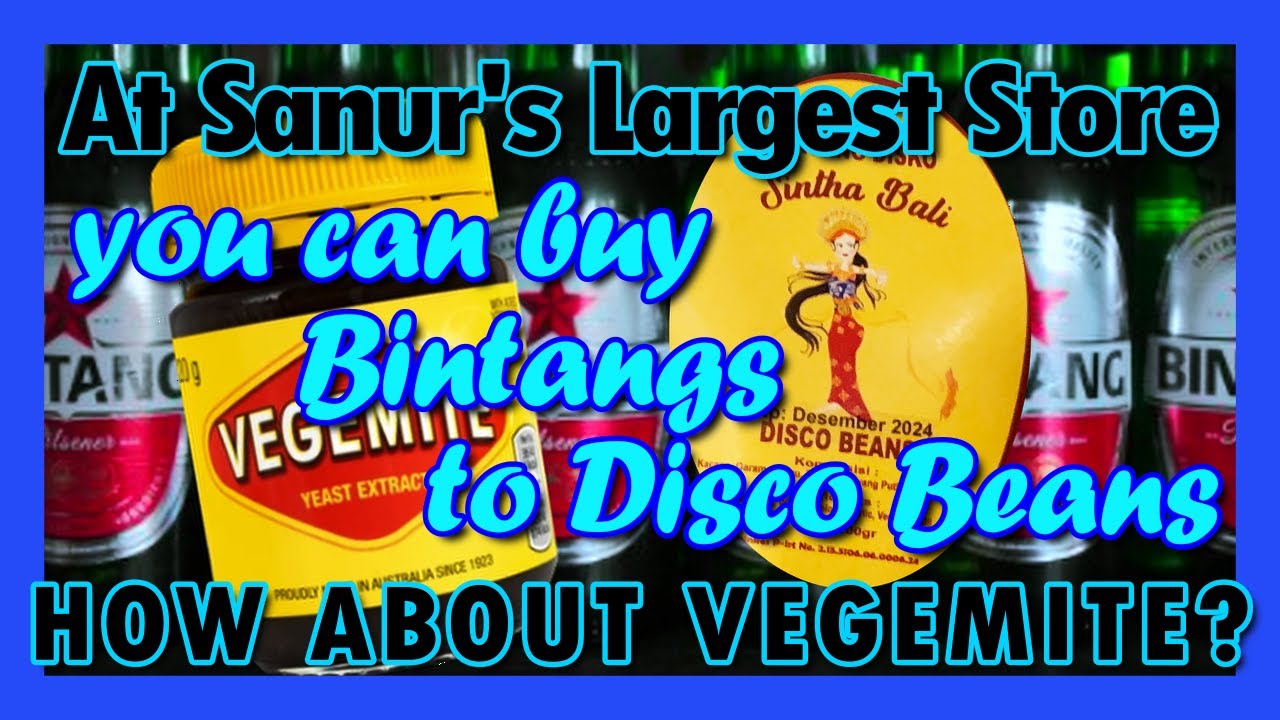 Sanur's LARGEST MART almost has EVERYTHING