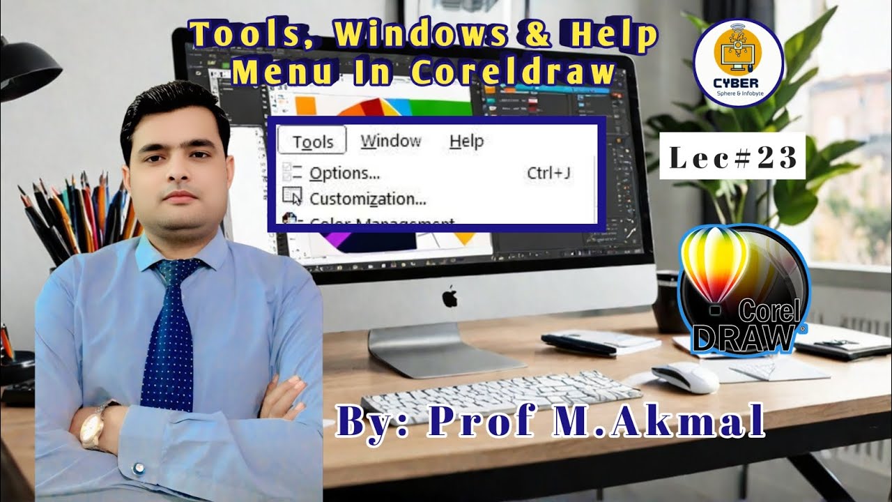 What is CORELDRAW'S Tools and Windows Menu REALLY For?