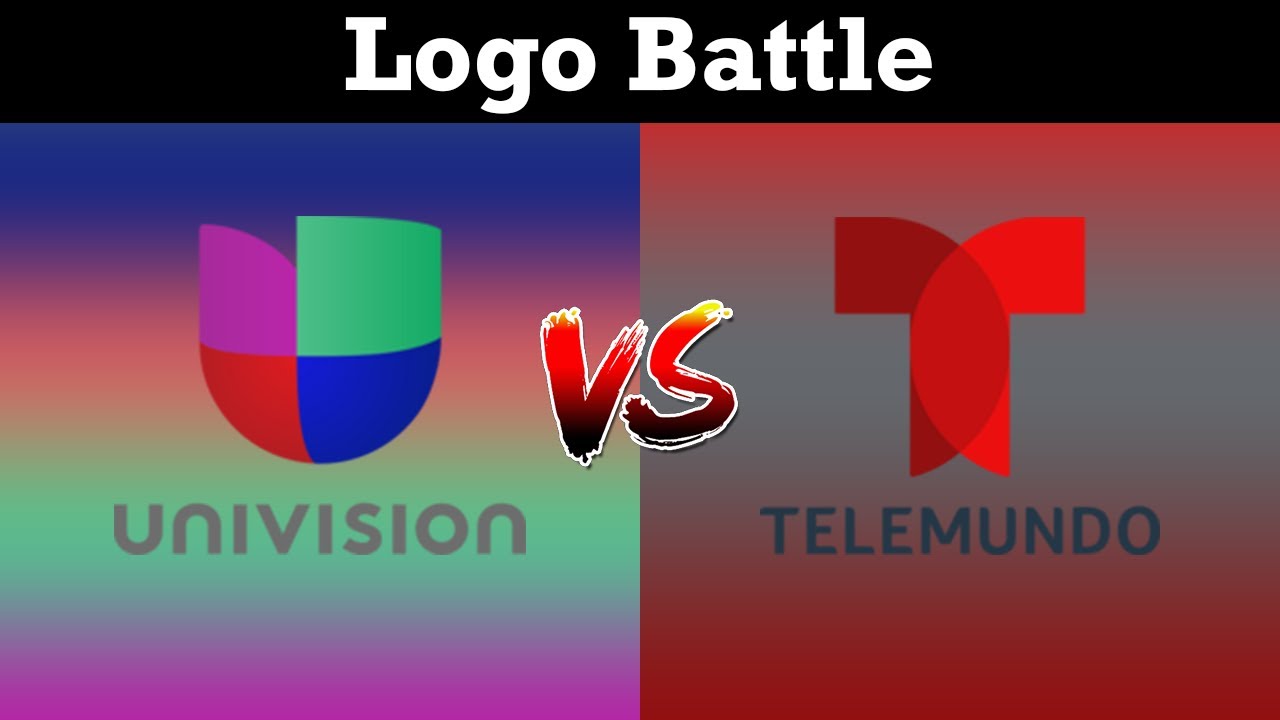 Univision против Telemundo — битва логотипов
