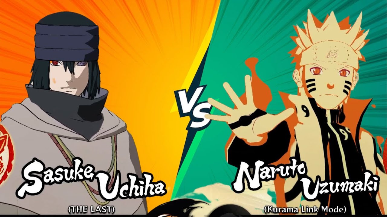 ᴴᴰ Sasuke The Last vs Naruto Uzumaki Kurama Link (AI vs AI) Naruto Shippuden Ultimate Ninja Storm 4