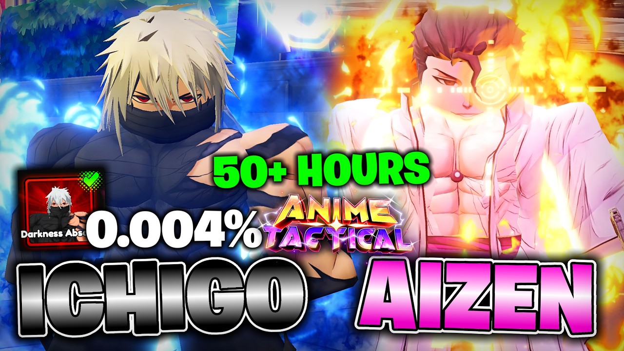 Я потратил более 50 часов на разблокировку Айзена и Ичиго в Anime Tactical Simulator! Вот что про...