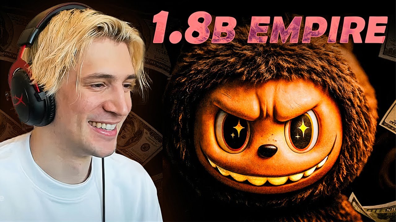 xQc отреагировал на то, как Лабубу поднял выручку китайского Pop Mart до 1,8 млрд долларов