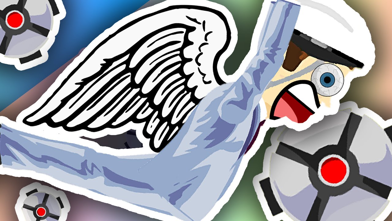 LEARNING HOW TO FLY!! | Happy Wheels