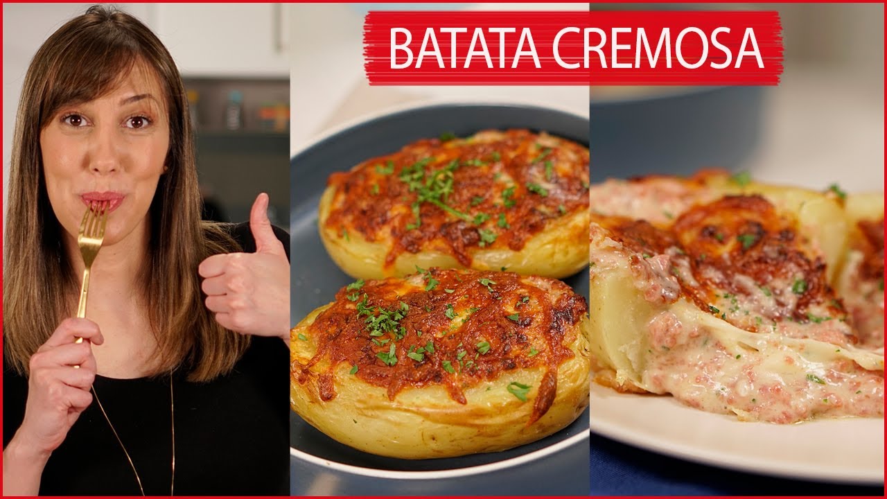 BATATA RECHEADA CREMOSA I Receitas e Temperos