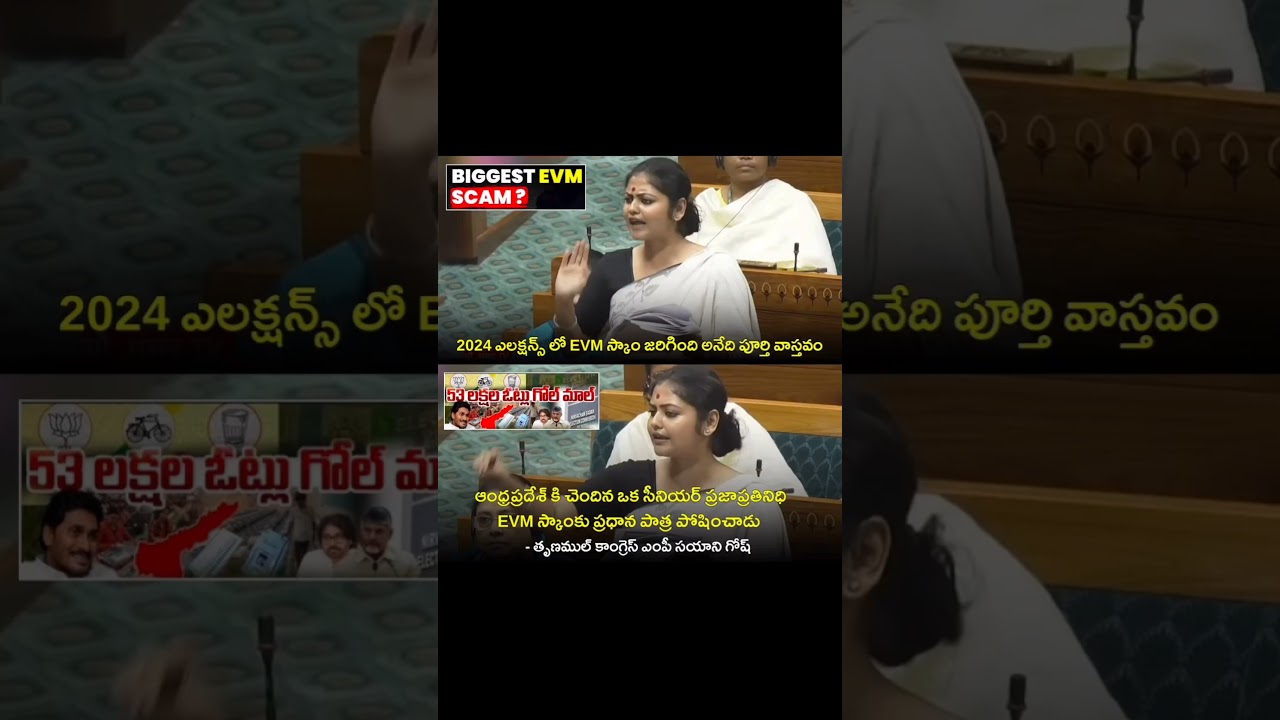 LOK SABHA ON AP EVM SCAM ROW🔥🔥🔥