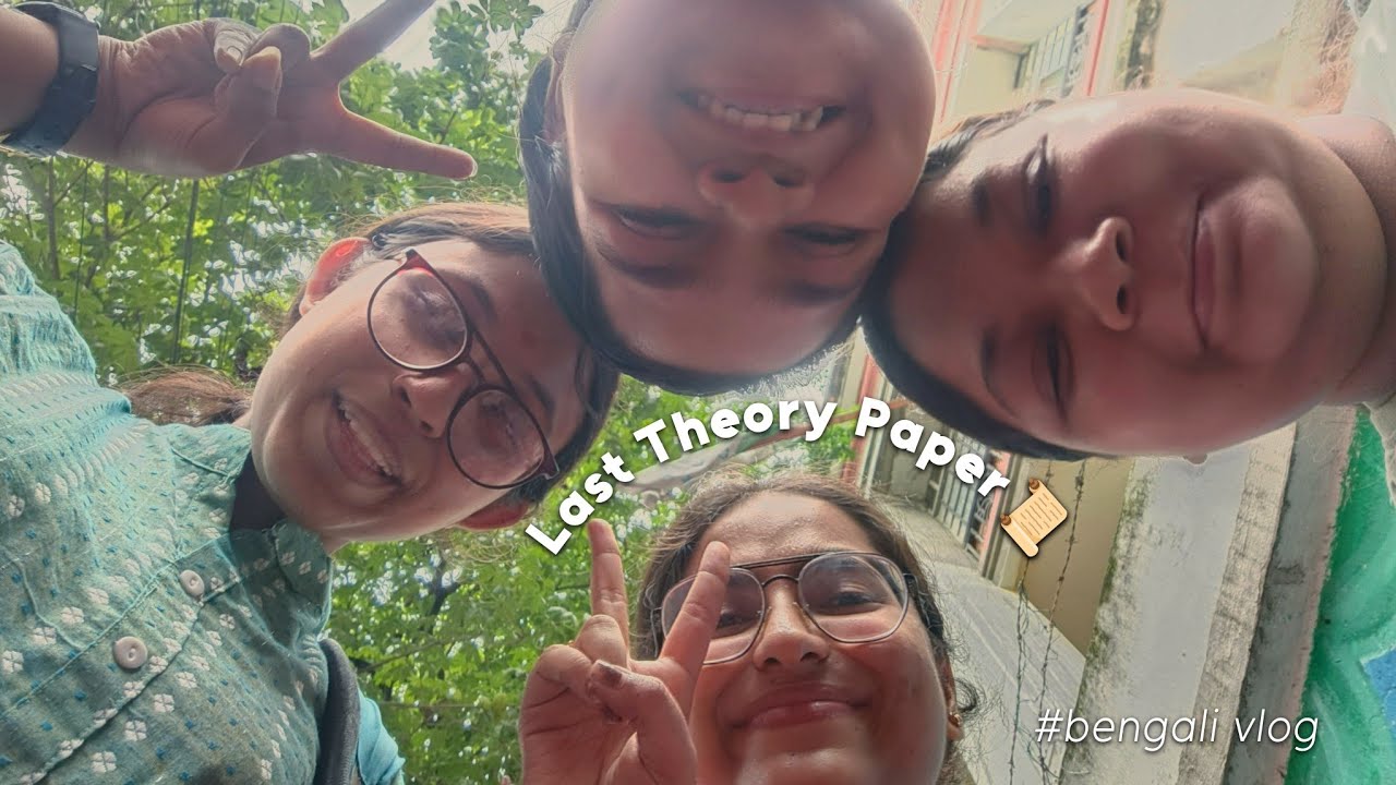 Exam Days Vlog | last B.Sc. Geography Theory Papers 