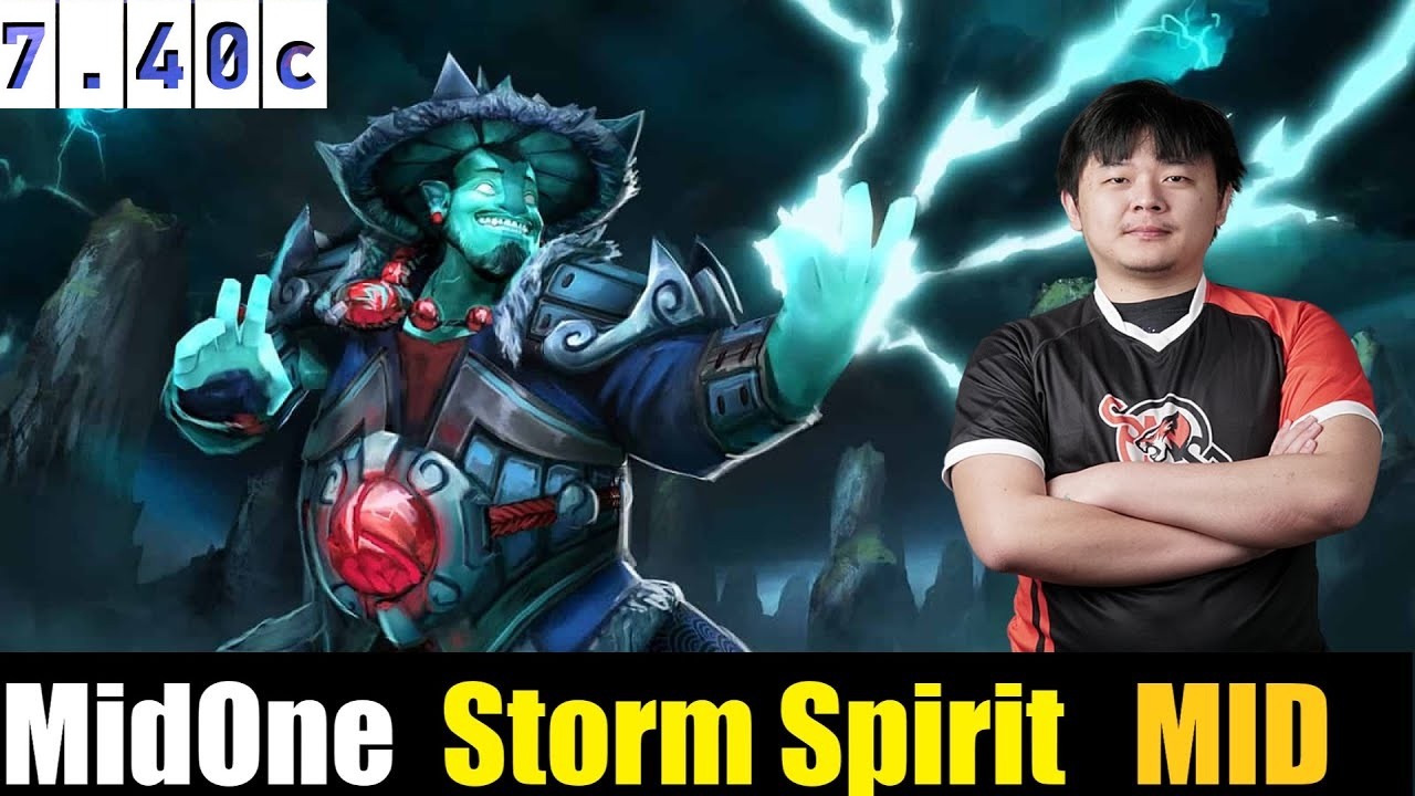🤯MidOne [Storm Spirit] MID 7.40c - DOTA 2 HIGHEST MMR MATCH#dota2  #dota2gameplay