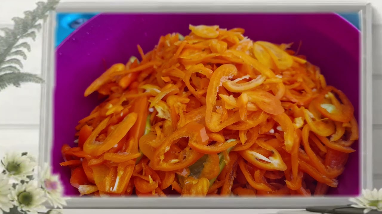 2023 Canning the Peruviano Arancio. De pepers inmaken, canning (pickle) the peppers