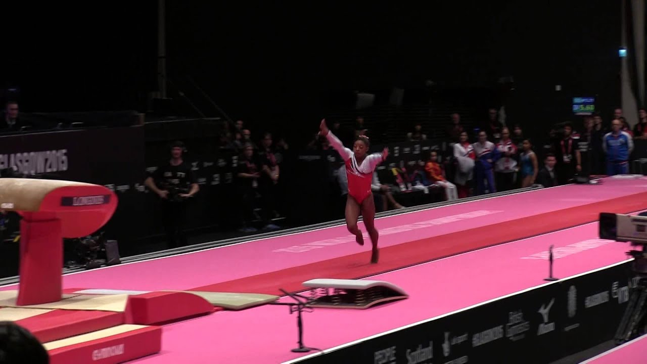 Simone Biles - Vault 2  - 2015 World Championships - Event Finals