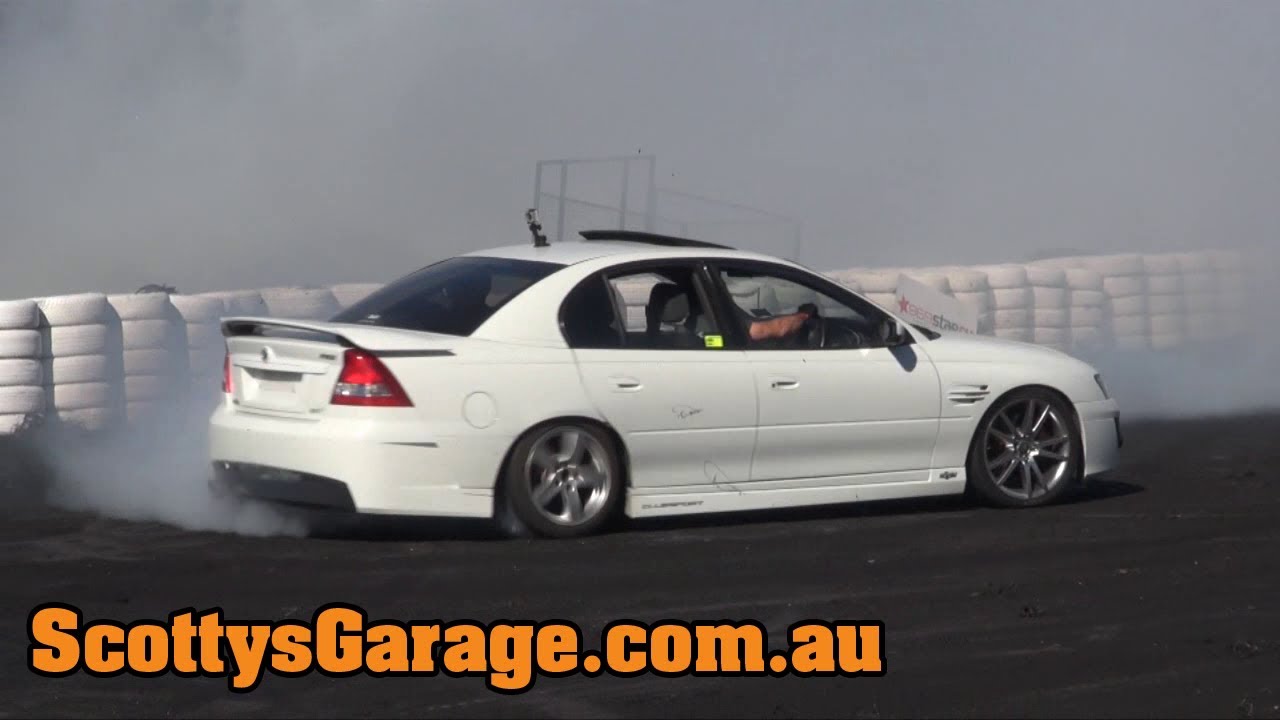 Tough HSV Skidding Hard at Winton