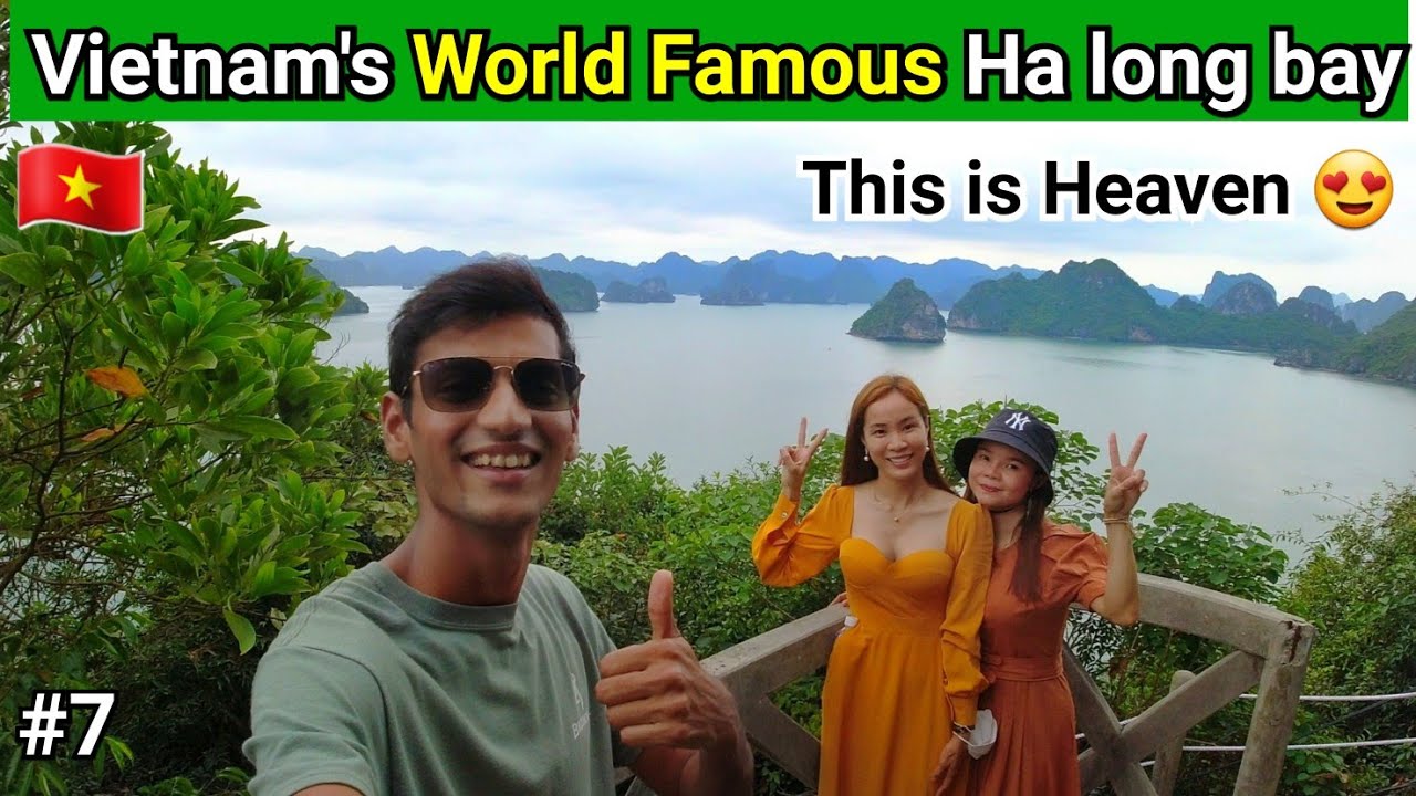 Ha Long Bay, Vietnam 🇻🇳 Jannat wali feeling 😍 | UNESCO WORLD HERITAGE SITE