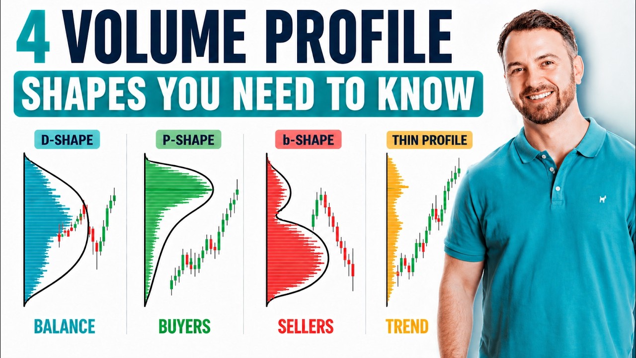 Decode the Market with These 4 Volume Profile Shapes