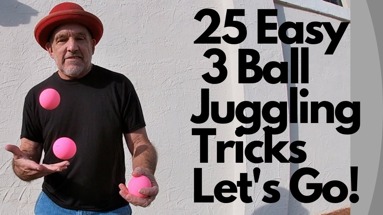 25 easy juggling tricks how to juggle three balls ? How to juggle three balls  part 4