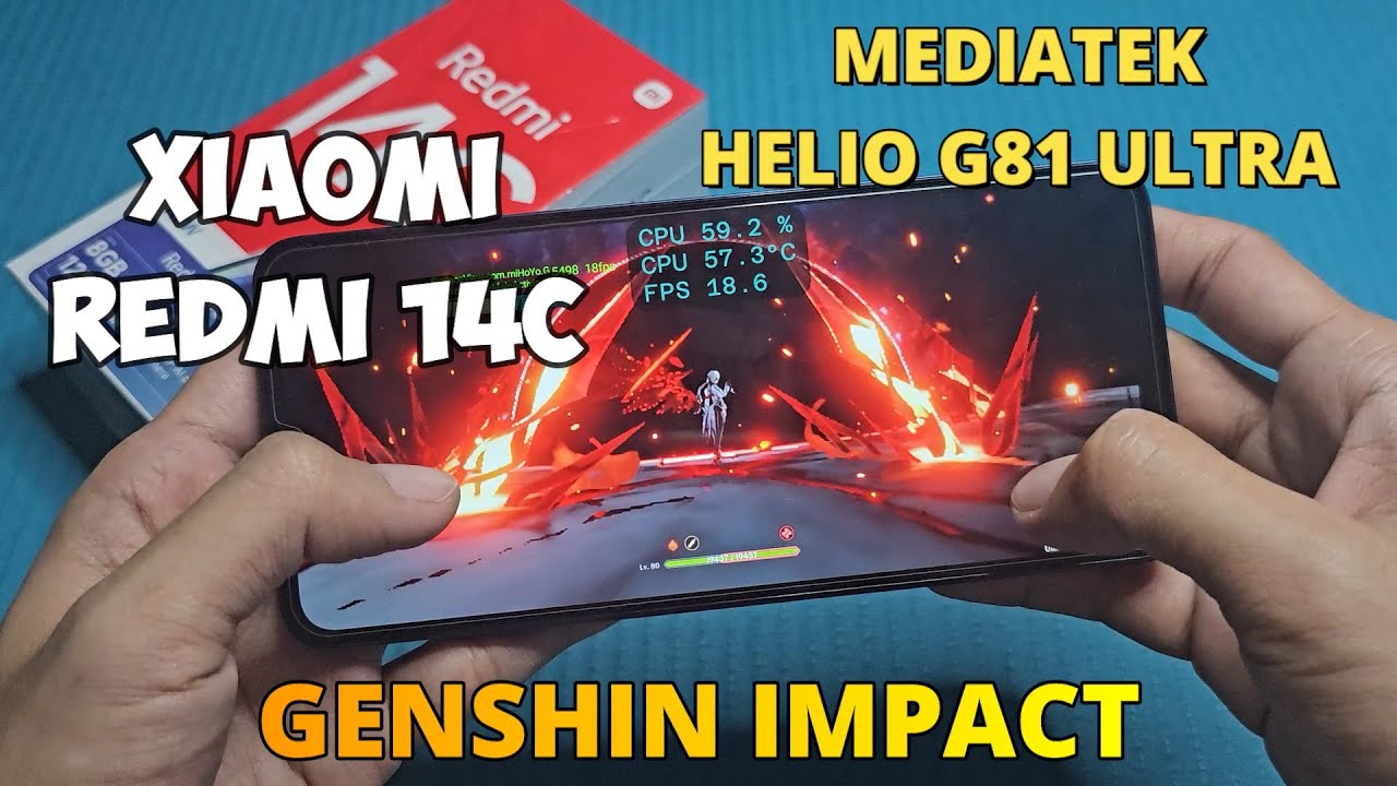 Genshin Impact in Xiaomi Redmi 14C