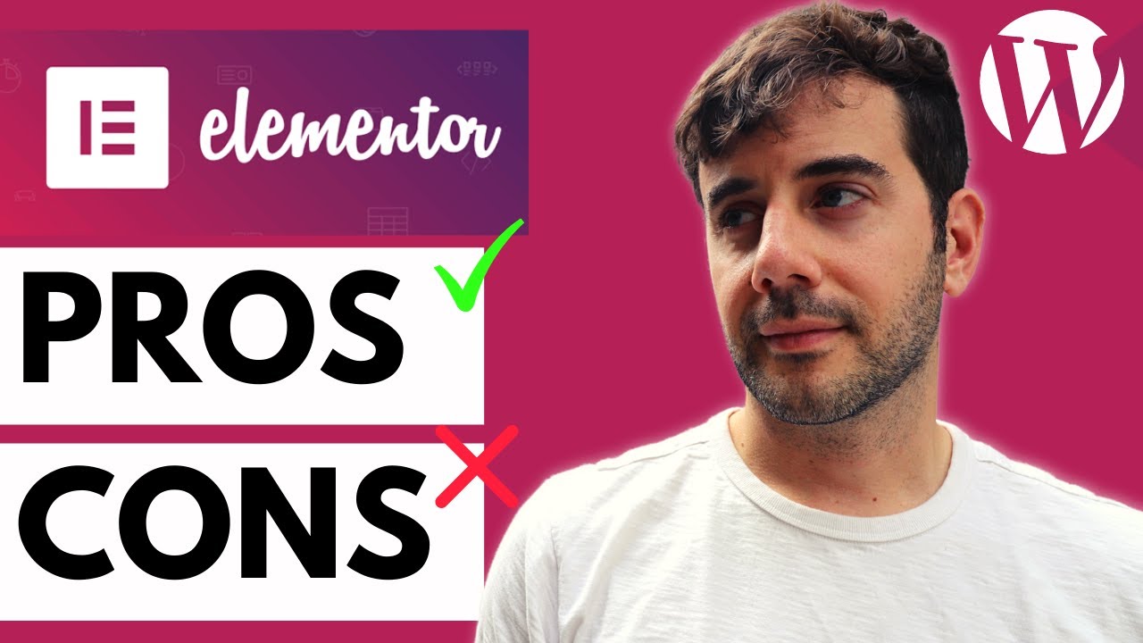 Elementor Pros and Cons of this Excellent FREE Page Building WordPress Plugin