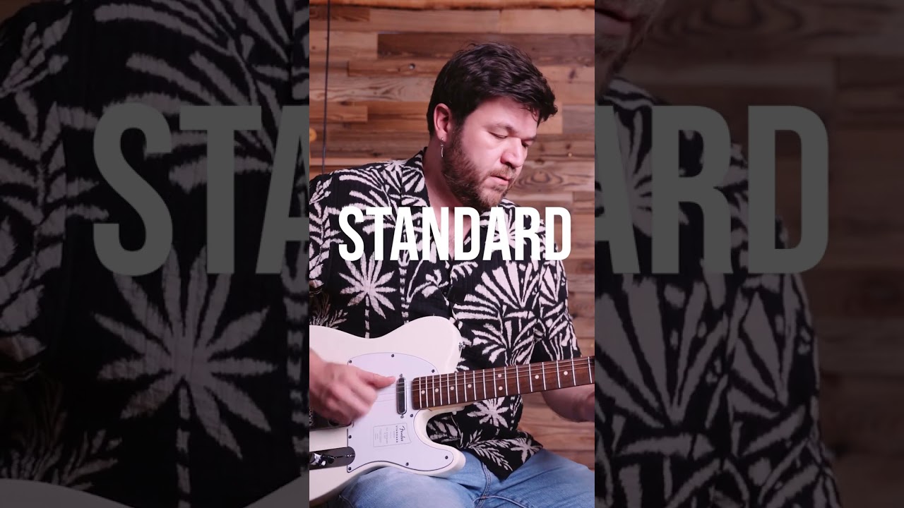 Fender Tele Standard VS Player II VS Player Modified