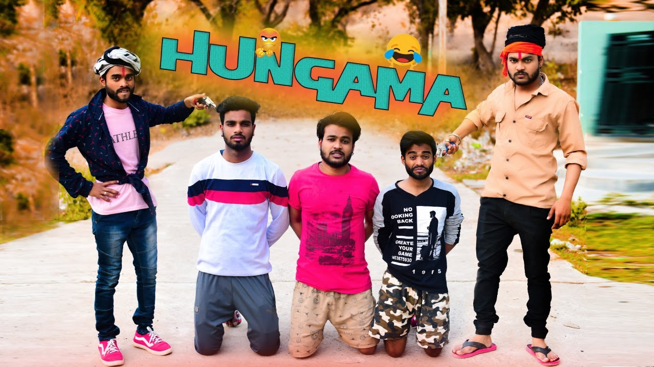 HUNGAMA | Full Comedy Video | GBR Film's