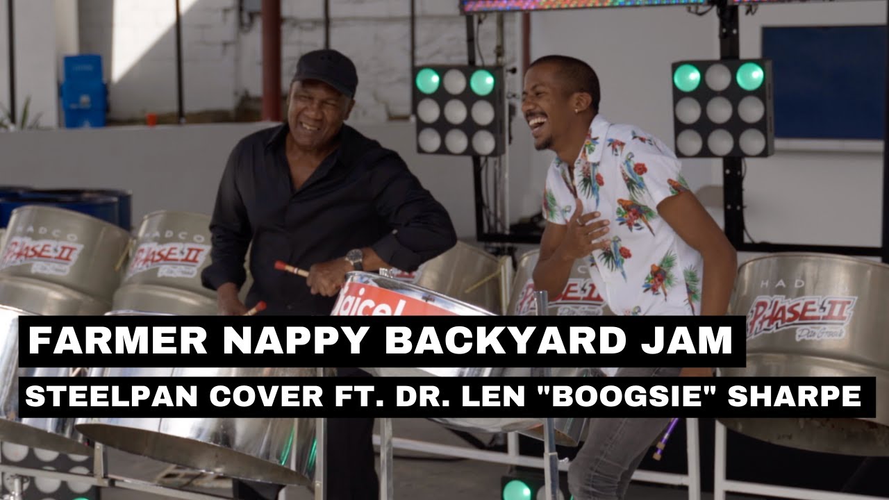 Farmer Nappy - Backyard Jam Steelpan Cover by Dr. Len 
