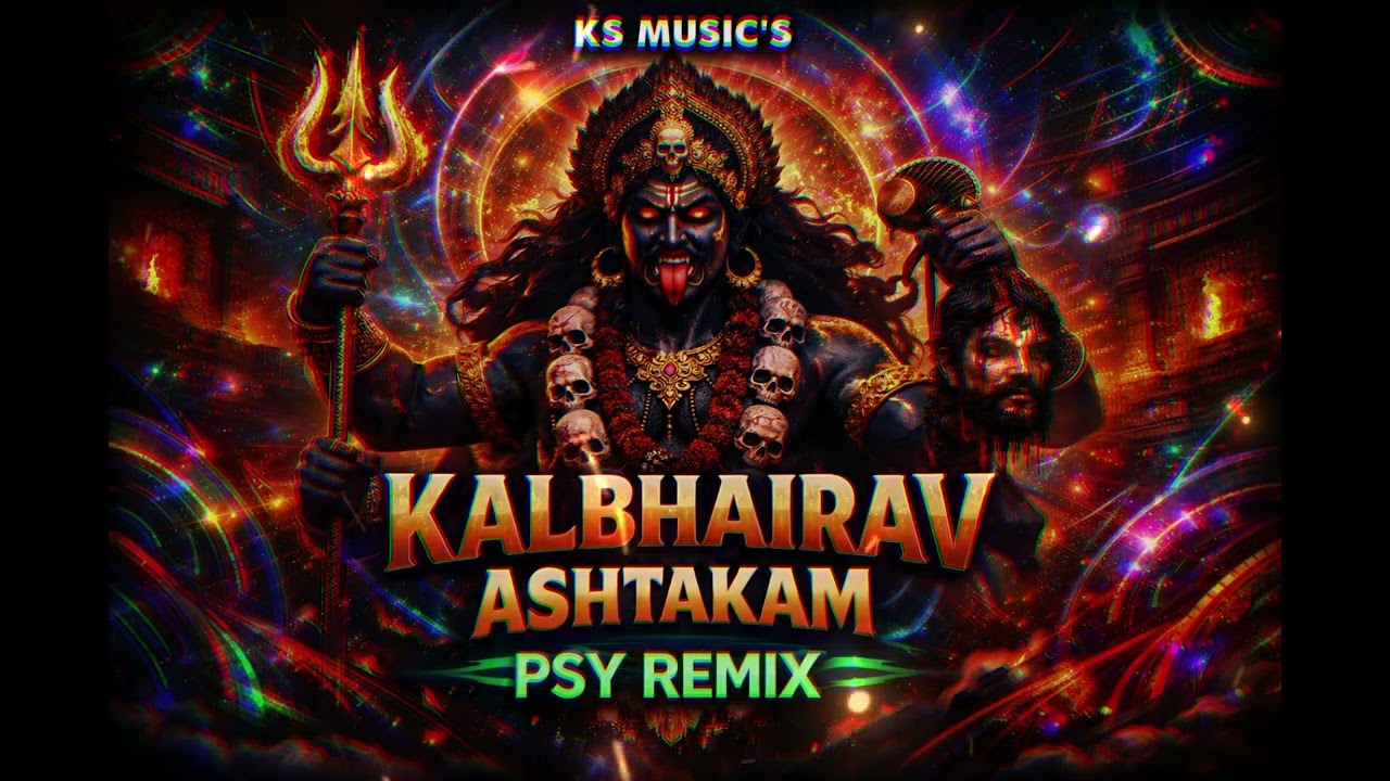 KALBHAIRAV ASHTAKAM | Shiva Stotra | psy remix | Divine Protection & Fearlessness