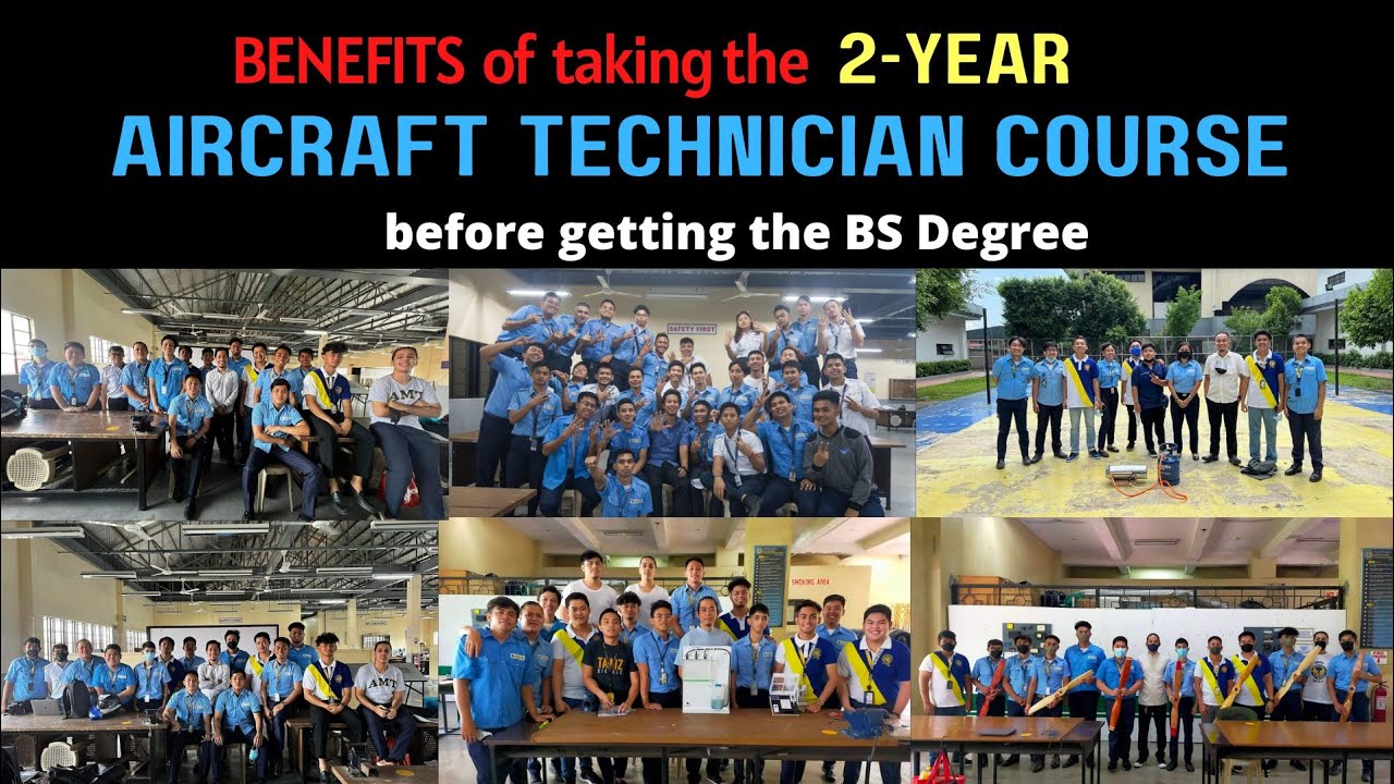 BENEFITS of taking the 2-Year Aircraft Technician Course before getting the BS Degree