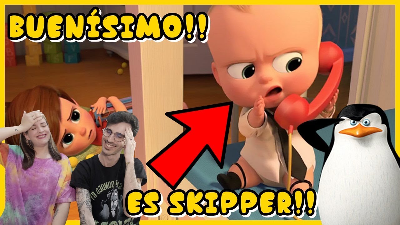 ESPAÑOLES REACCIONAN A DOBLAJE LATINO DE UN JEFE EN PAÑALES #DOBLAJES #DREAMWORKS