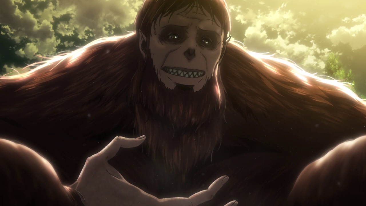 Shingeki no Kyojin S2 - The Beast titan speaks
