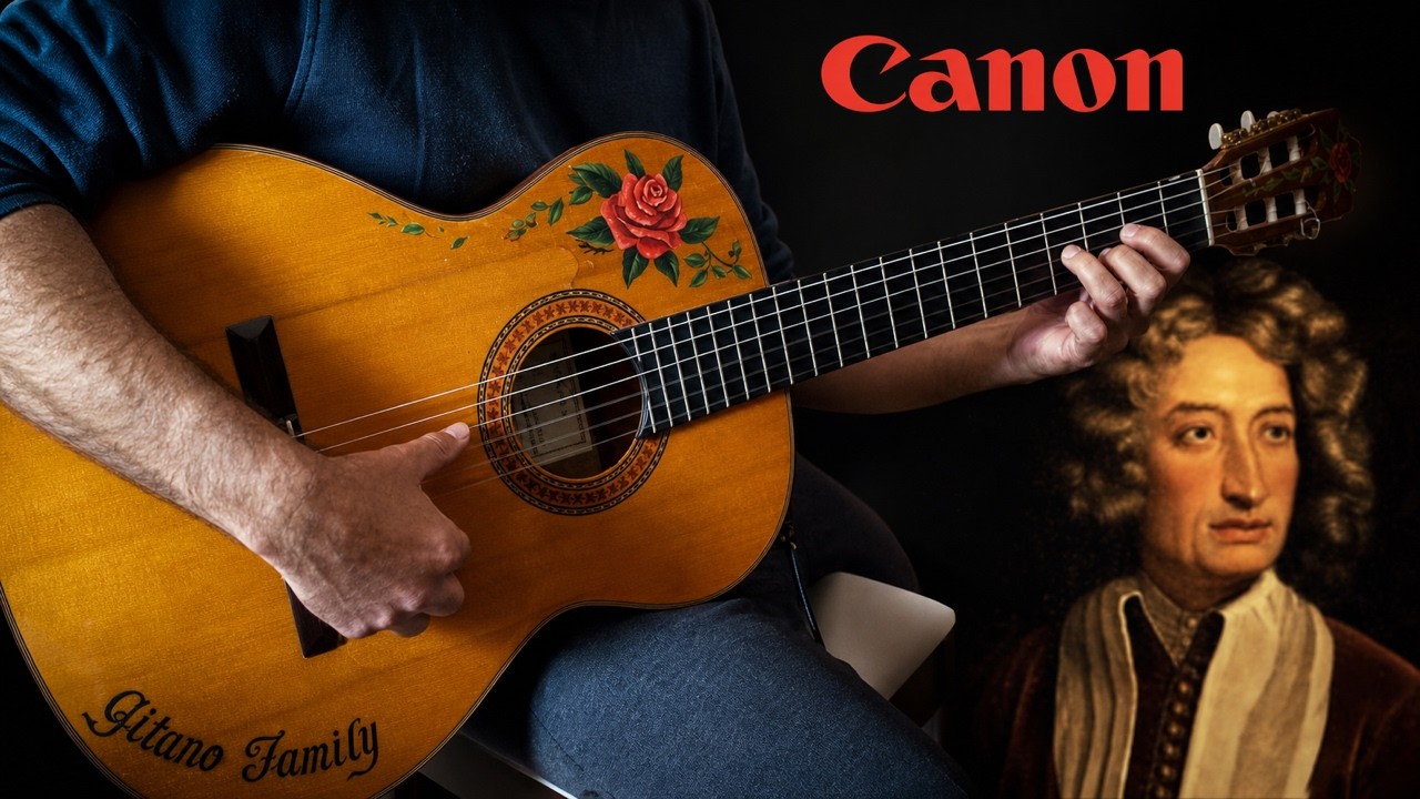 『Canon Gipsy』(Pachelbel) meet LucasGitanoFamily【flamenco guitar cover】🎉 100.000 Subs 🎉